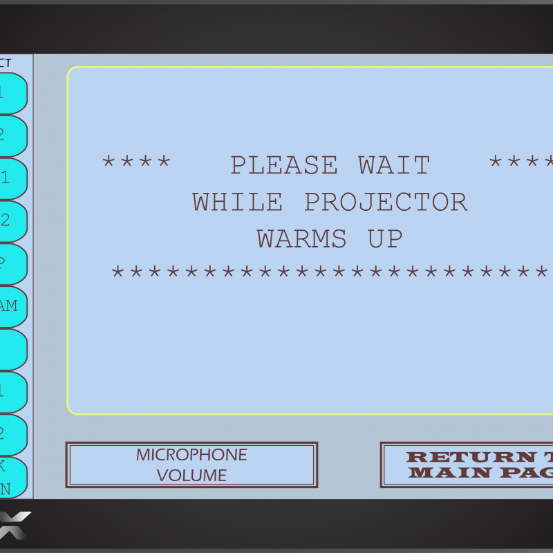 AMX Style 13 Sub Screen 1