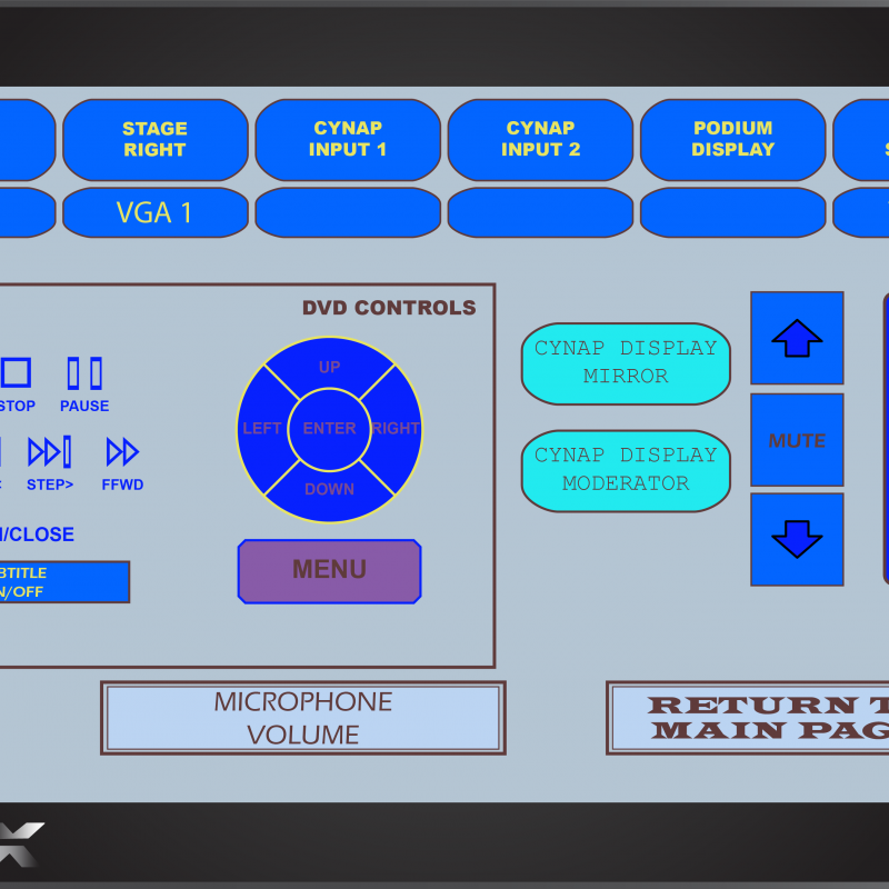 AMX Style 13 Sub Screen 2