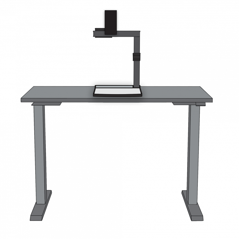 Document camera illustration