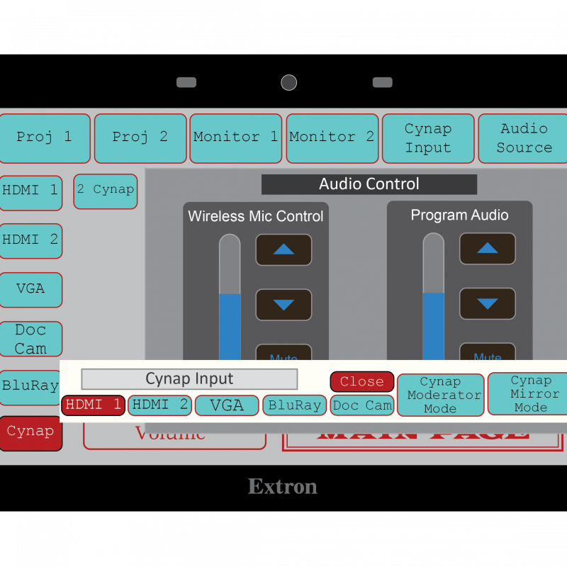 Extron Style 2 Large Sub Screen 2