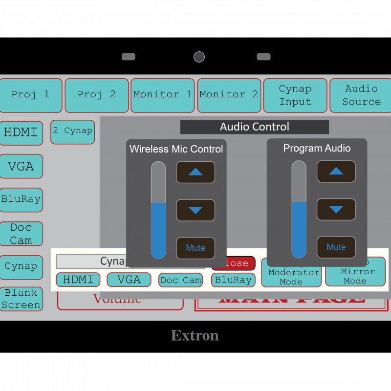Extron Style 2 Large Sub Screen 2