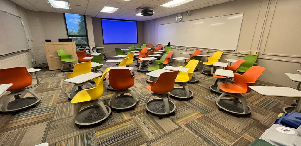 picture of HSS 115 classroom