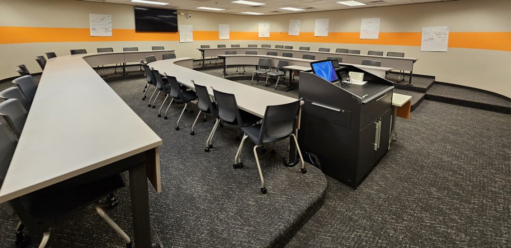 tiered seating tables and chairs