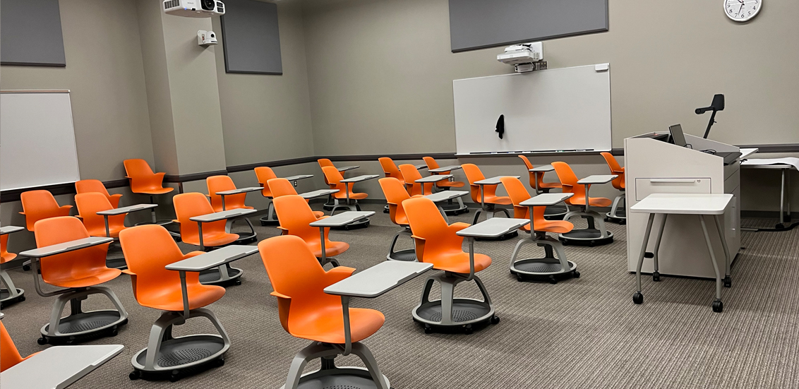 Strong Hall 106 | Classroom Technology Resource