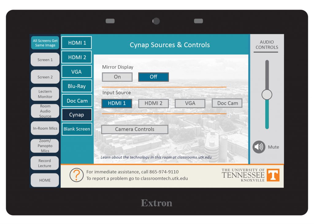 Control panel style 2 with recorder. 