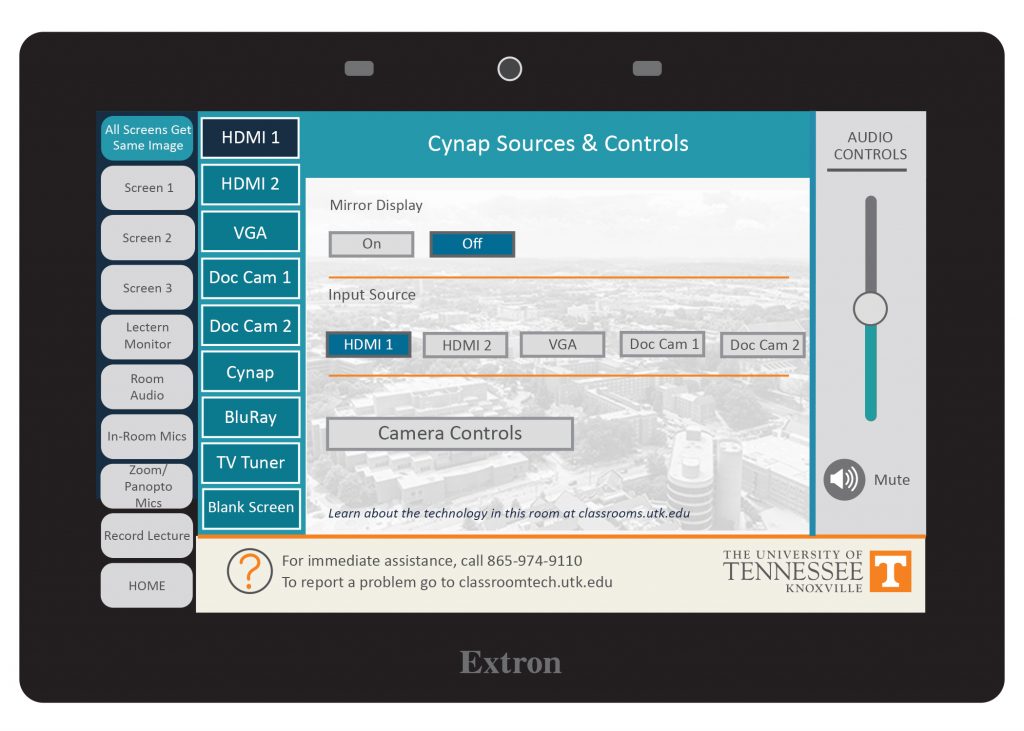 Control Panel Style 3 with Recording System