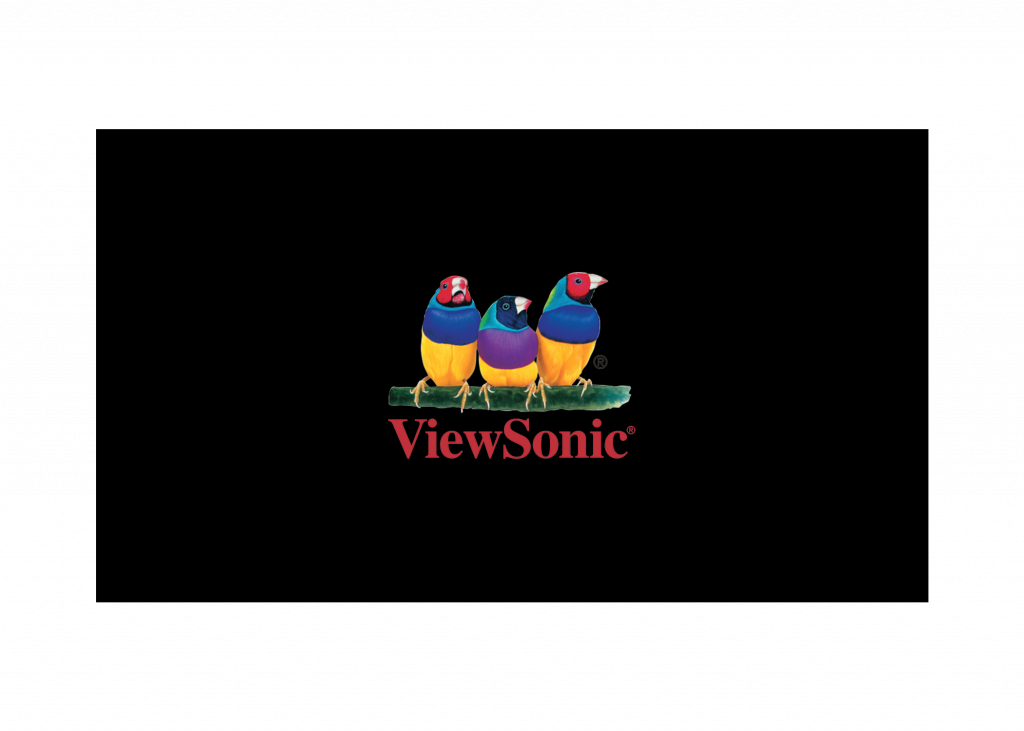 Image of the logo that displays when the ViewSonic board is loading